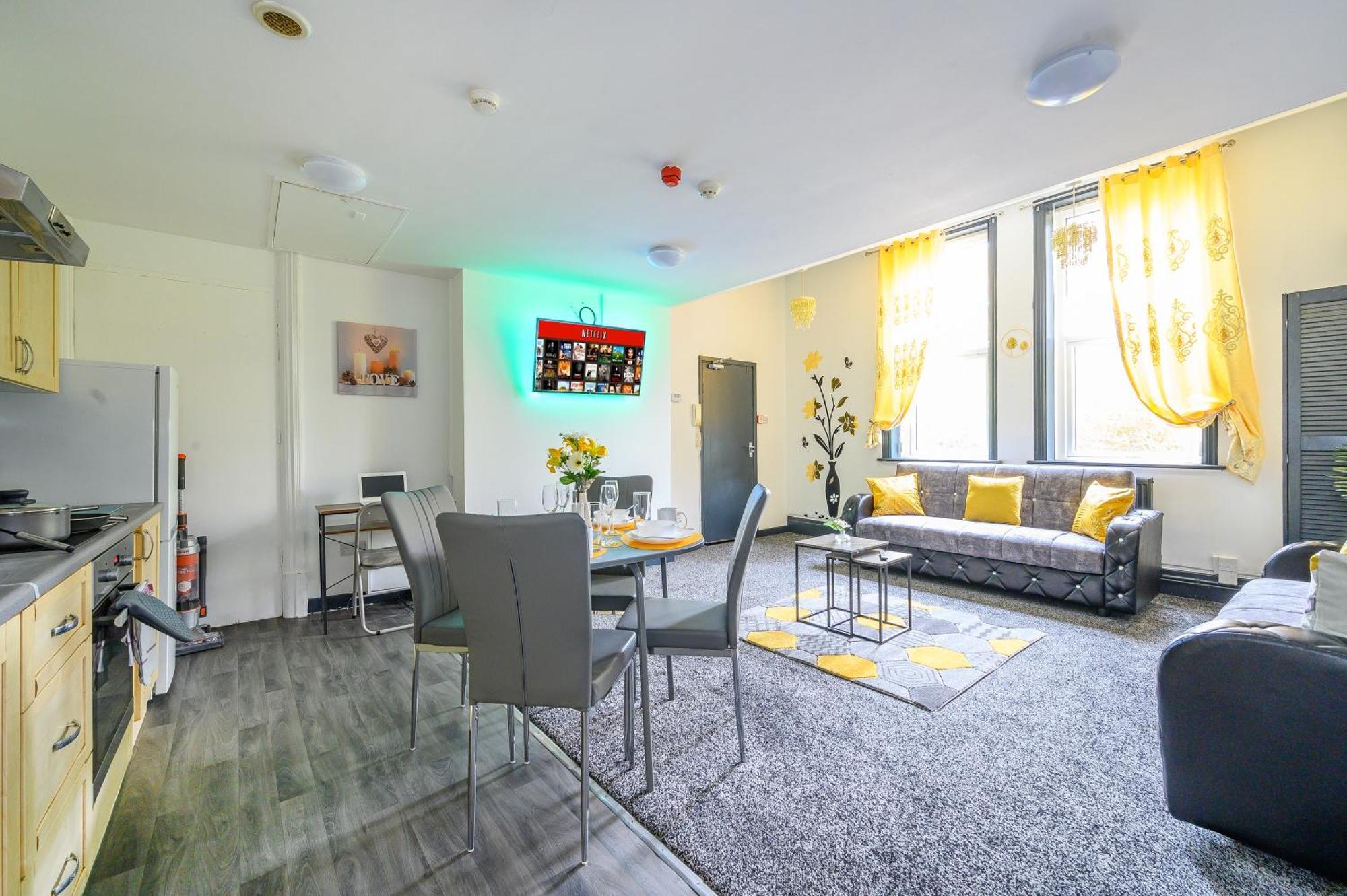 -F5Gh- For Relaxed & Cosy Stay, Free Parking, Wifi Leeds (West Yorkshire) Exterior foto